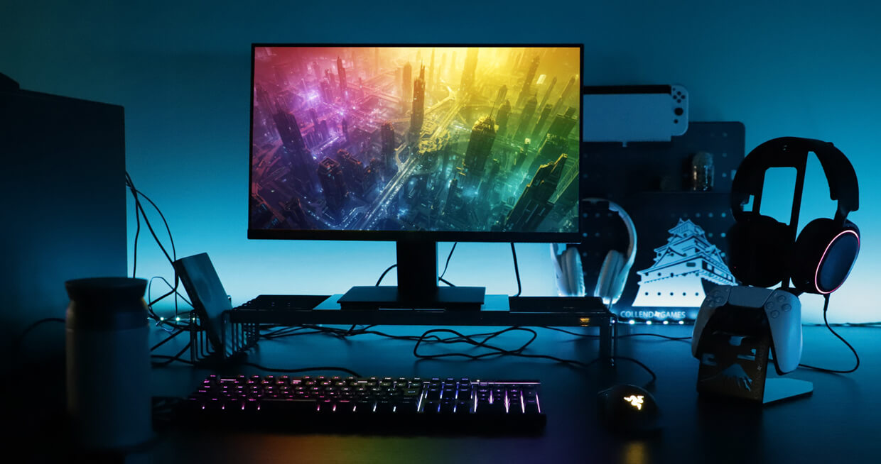 NEVER STOP GAMING.